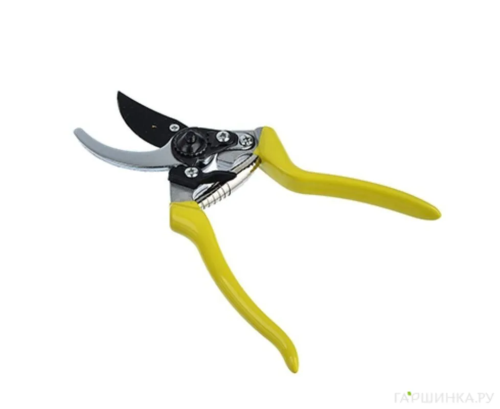 Секатор 20см (8") пружина, оксидированное покр., сталь50 / ручки PР+TRP, E1M