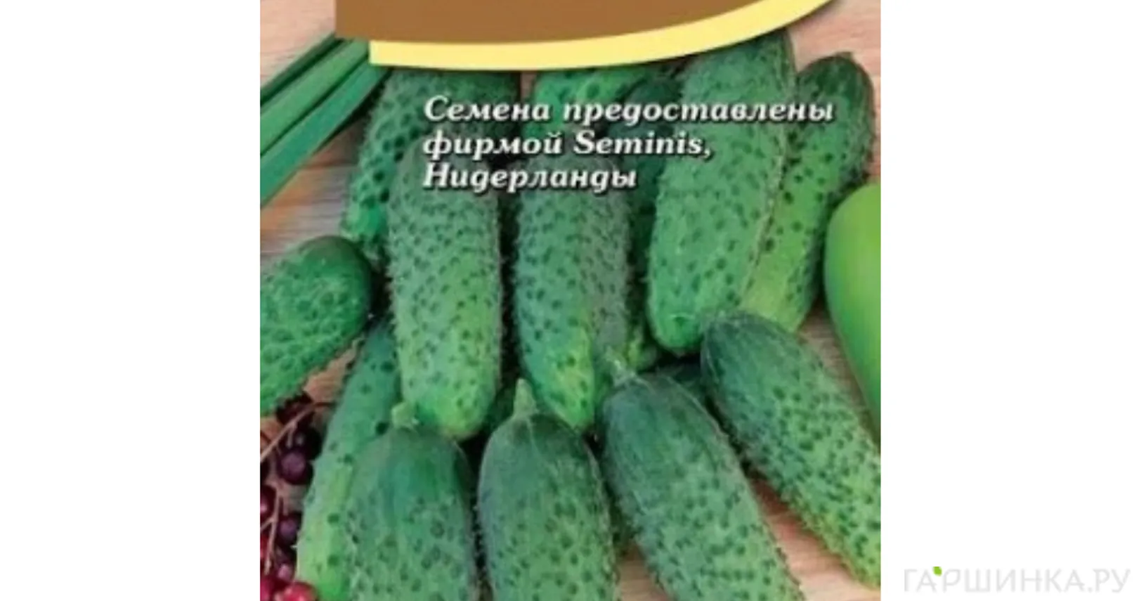 Огурец Герман F1 ц/п 5-10 шт, Семена Мир Садоводов