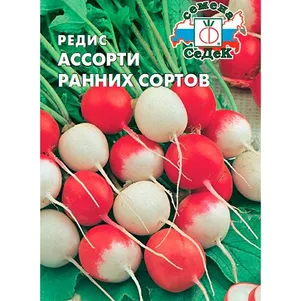 

Редис Ассорти ранних сортов 3 г, Семена Седек