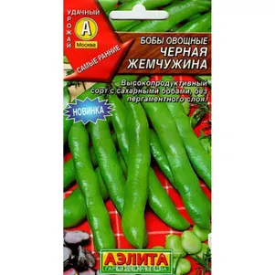 

Бобы Черная жемчужина 10 г ЦП, Семена Аэлита