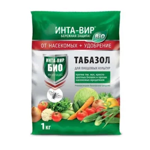 Табазол Инта-Вир 1кг биологическое удобрение и инсектицид 399₽