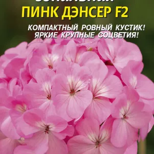 

Пеларгония Пинк Дэнсер F2 зональная 3 шт, Плазменные семена