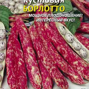 Фасоль Борлотто кустовая 5 г Плазменные семена 41₽
