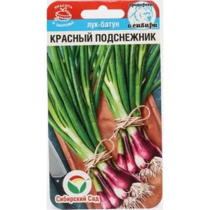 

Лук батун Красный подснежник 0,5 г, Семена Сибирский Сад