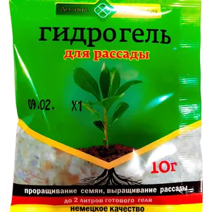

Гидрогель для рассады Долина плодородия 10 г.